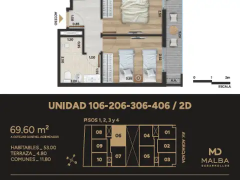 Departamento en Venta 1 año