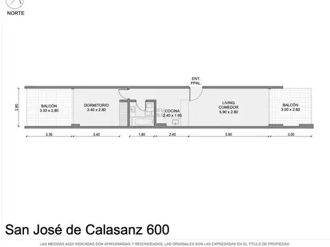 San José De Calasanz 600, Piso 1
