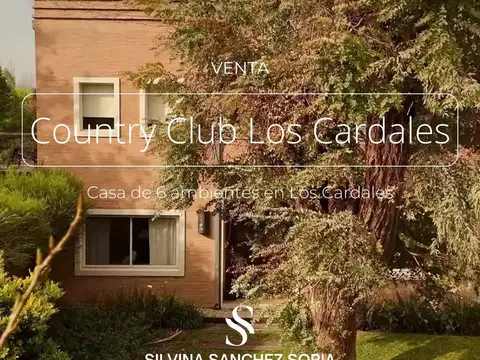 CASA EN VENTA 6 AMBIENTES EN LOS CARDALES COUNTRY CLUB