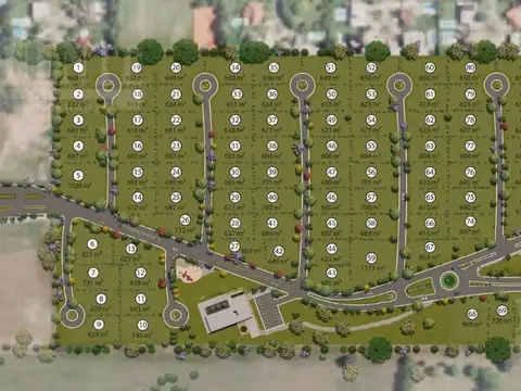 Terreno en Venta de 607,0 m2