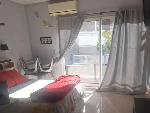 MONOAMBIENTE BALCON AMOBLADO EQUIPADO