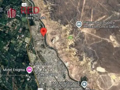 Terreno en Venta 10  mts Frente