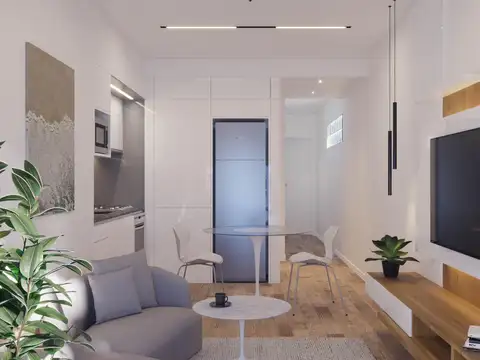 Departamento 3 ambientes con 2 baños