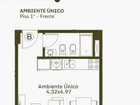 Departamento en Venta en Caseros, USD 56.500