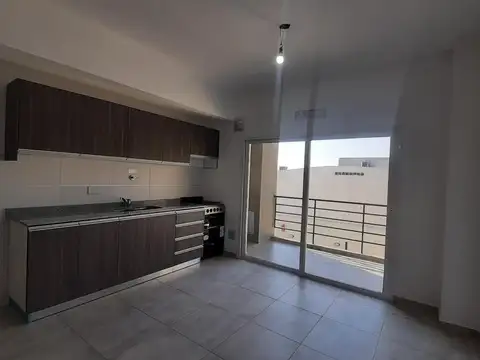Departamento 2 ambientes con 2 baños