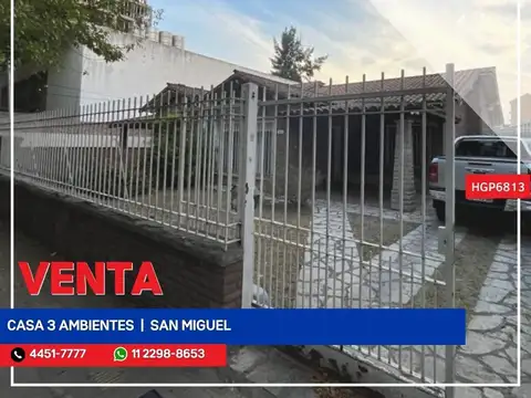 Casa - Venta - Argentina, San Miguel -  Domingo Faustino Sarmiento 1987