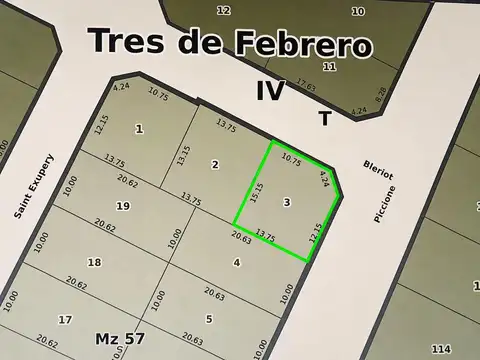 En Venta Lote de Terreno en Ciudad Jardin 200 m F: 11076