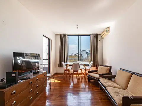 VENTA DEPTO 2 AMBIENTES CON COCHERA  EN CHACARITA