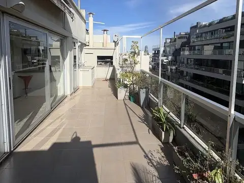 Alquiler duplex, Balcon terraza, parrilla, Luminoso, pileta, cochera. Soler al 6000. Palermo.