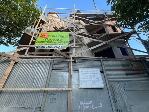 PB "B", Venta 2 ambientes sin expensas, semipisos al frente.