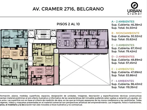Departamento 2 ambientes con 1 baño