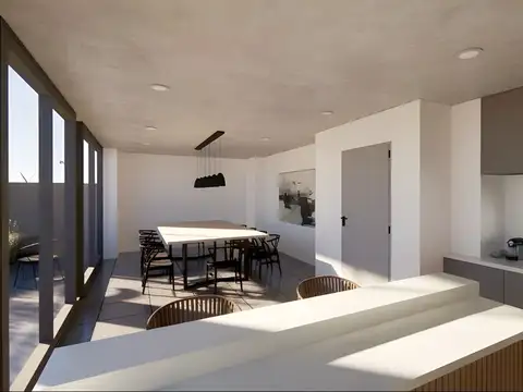 Departamento 2 ambientes con 1 baño