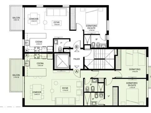 Departamento venta 3 ambientes Playa Grande