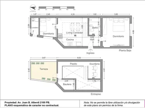 Depto Tipo Casa en Venta de 2 dormitorios