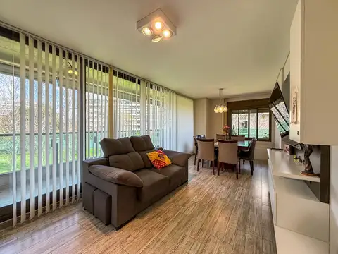 Venta semipiso de 3 dormitorios con balcón, cochera doble y amenities en condominios de alto 4