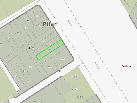 Terreno en Venta en Countries y Barrios Cerrados en Pilar, USD 120.000