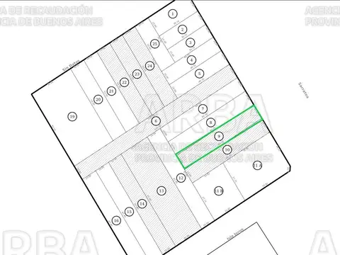 Terreno en Venta de 607,0 m2