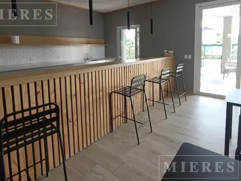 Departamento en venta con renta de tres ambientes en Zug Caamaño, Pilar