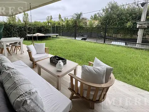 Departamento en venta con renta de tres ambientes en Zug Caamaño, Pilar