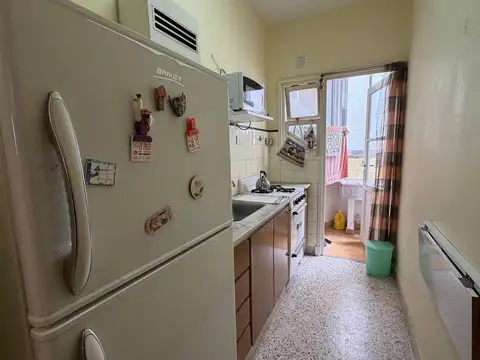 Departamento 2 ambientes con 1 baño