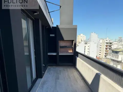 VENTA DOS AMBIENTES VILLA CRESPO CON BALCON TERRAZA Y PARRILLA