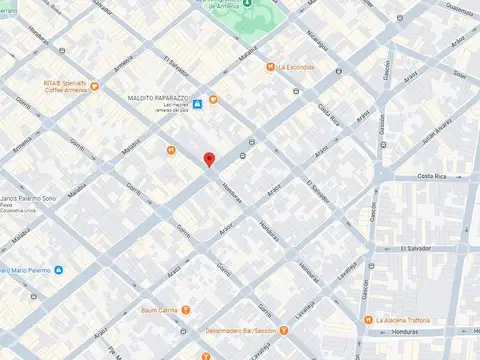 Avenida Raúl Scalabrini Ortiz y Honduras