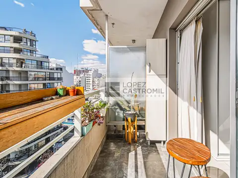 Departamento Monoambiente con 1 baño