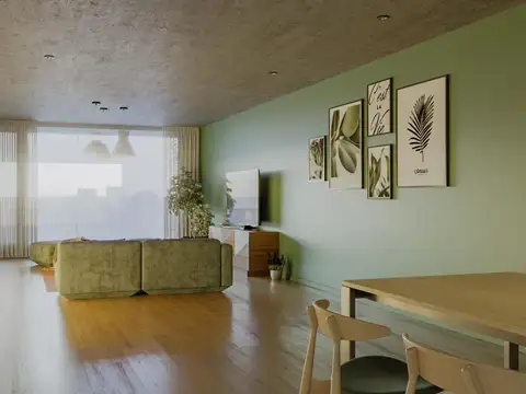 Departamento Monoambiente con 1 baño
