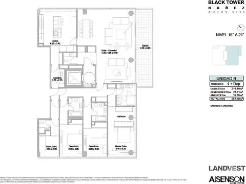 Departamento - Nuñez