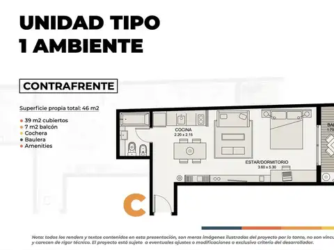Departamento en Venta al Este