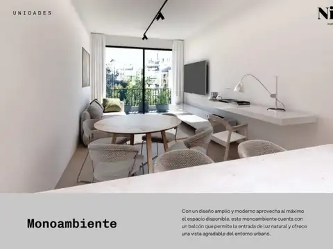 Departamento en Venta de Monoambiente