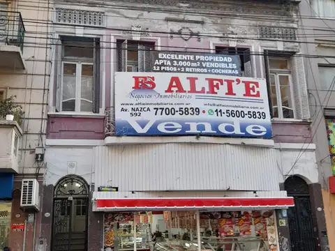 Terreno en Venta 35  mts Fondo