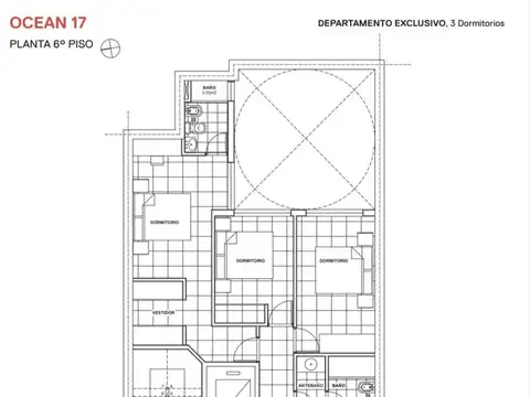 Departamento en Venta de 3 dormitorios