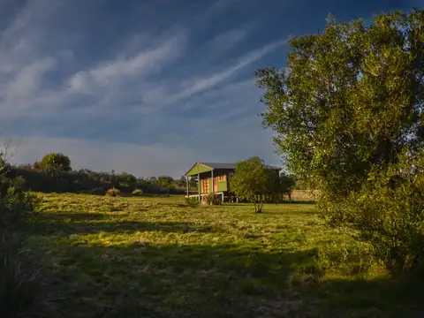Venta de chacra con dos cabañas y buenas vistas.