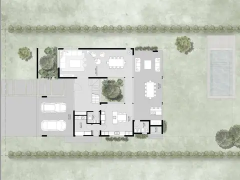 Casa 9 ambientes con 4 baños