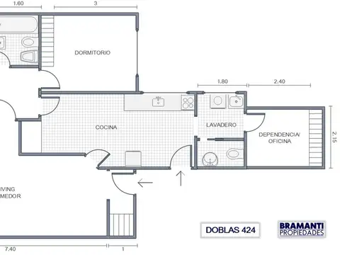 Departamento en Venta de 4 ambientes