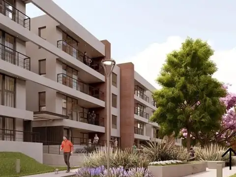 Dpto. Condominio Cardenales - 2 dorm., cochera y pack de mejoras