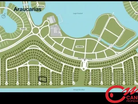 Lote En Venta, Puertos Del Lago, Araucarias