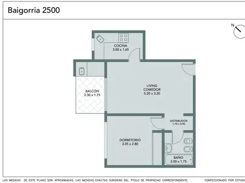 Departamento en Venta en Villa del Parque, USD 110.000