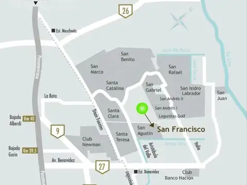 Terreno en Venta de 822,0 m2