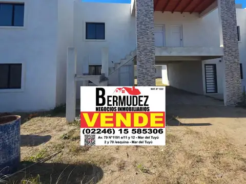 Venta Depto Tipo Casa En Las Toninas Calle 11 Entre 26 Y 28 Uf frente Excelente Oportunidad De