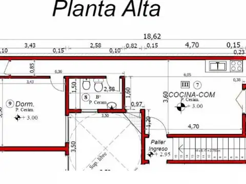 Departamento en Venta de 3 ambientes