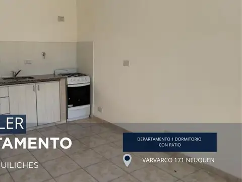 ALQUILER DPTO 1 DOR BARRIO HUILICHES