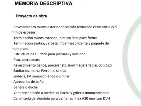 Casa 4 ambientes con 2 baños