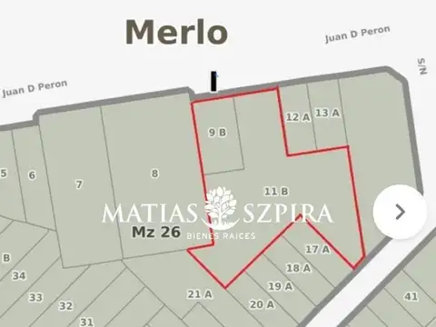 VENTA LOTE PADUA 2350 MT SOBRE RIVADAVIA IDEAL INVERSOR
