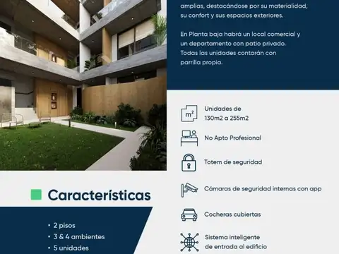 Departamento en Venta de 4 ambientes