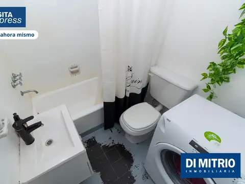 Departamento Monoambiente con 1 baño