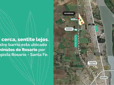 Terreno en Venta 30  mts Fondo