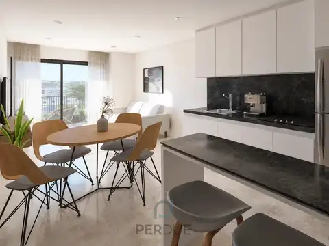 Departamento en venta de 3 dorm c/ terraza y asador en general paz - emola 1