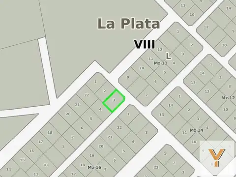 Terreno en Venta en Abasto, USD 23.500
